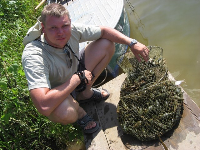 Раки - "Омары", рыбалка в астрахани на нижней волге и ахтубе, рыболовная база "Ахтуба-клуб"